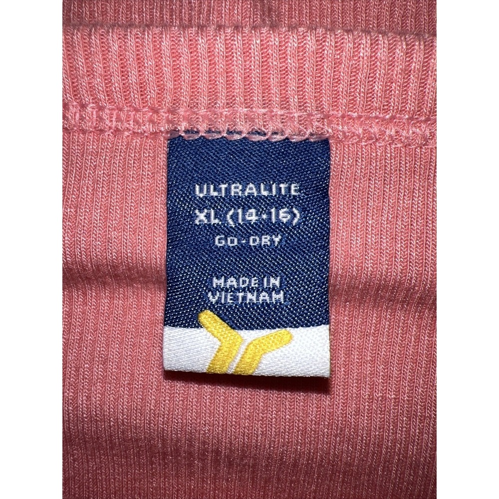 Ultralite Shirt Youth XL Pink Long Sleeve T Shirt - Picture 3 of 3
